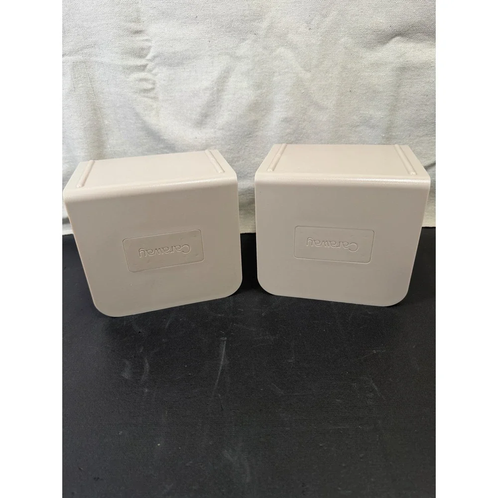 Caraway Magnetic Pan Rack Home OS Cream Modular Kitchen Organization Set of 2
